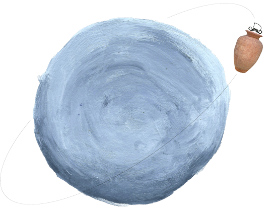 Etiqueta del vi orbita, un dels vins ecològics del celler Descregut